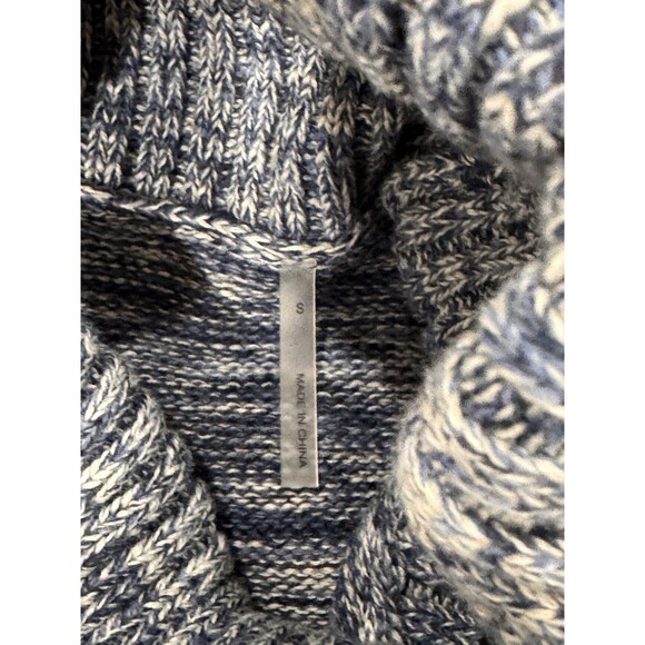 Margaret O'Leary Womens Size Small Kimbra Cotton Gray Cotton Turtleneck Pullover - Picture 3 of 8
